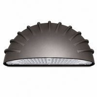 70 Watt LED Half Moon Wall Pack - 9446 Lumens - 5000K Daylight - 120-277V - Bronze Finish - Photocell