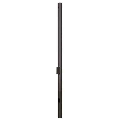 15 Foot Round Pole For Direct Burial - Steel With Bronze Finish - 4 Inch Diameter
