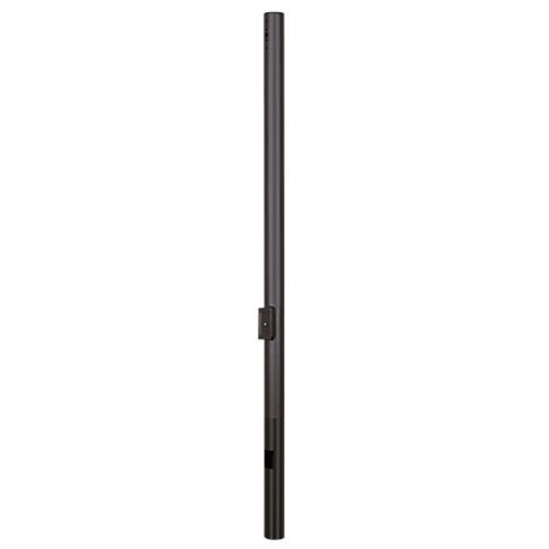 20 Foot Round Pole For Direct Burial - Steel With Bronze Finish - 4 Inch Diameter