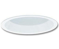 6 IN clear diffuse open trim, narrow flange, SKU - 198JE1 - 6O2A U