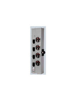 Siemens - WMM52125RJ 120/208/240 VAC 125 Amp 3-Phase 65 kA 4-Wire 5-Jaw 5-Position Ring Meter Stack
