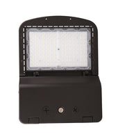 Multiwatt LED Parking Lot Area Light -  100/80/60 Watts - Adjustable Pole Mount - 14000 Lumens - 5000K Daylight - Type 5 Lens - 120-277V - Bronze Finish