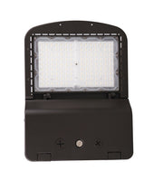 Multiwatt LED Parking Lot Area Light -  100/80/60 Watts - Slipfitter Mount - 14000 Lumens - 5000K Daylight - Type 5 Lens - 120-277V - Bronze Finish