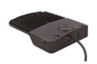 Multiwatt LED Parking Lot Area Light -  100/80/60 Watts - Slipfitter Mount - 14000 Lumens - 5000K Daylight - Type 5 Lens - 120-277V - Bronze Finish