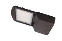 Multiwatt LED Parking Lot Area Light -  100/80/60 Watts - Trunnion Mount - 14000 Lumens - 5000K Daylight - Type 5 Lens - 120-277V - Bronze Finish