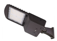 Multiwatt LED Parking Lot Area Light -  100/80/60 Watts - Adjustable Pole Mount - 14000 Lumens - 5000K Daylight - Type 5 Lens - 120-277V - Bronze Finish