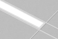 Commercial Recessed Linear LED Lights - Available in 2 or 4 Foot Options - Color Temperature Selectable
