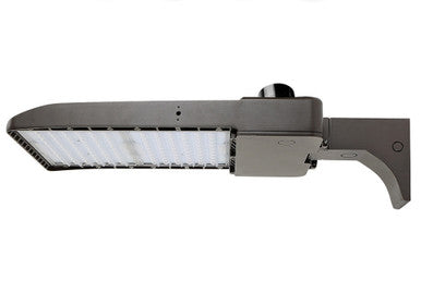 250 Watt LED Parking Lot Area Light - Pole Mount with Photocell - 34500 Lumens - 5000K Daylight - 480V - Bronze Finish