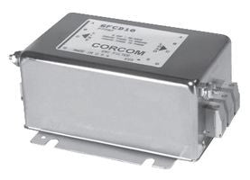 Power Line Filter 50Hz/60Hz 80A 480VAC Terminal Block Flange Mount - 80FCD10BS