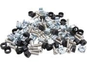M6 Hardware Kit, 32 Sets of M6 Caged Nuts, Nylon Washers, and Slot/Philips Screws - AR8100