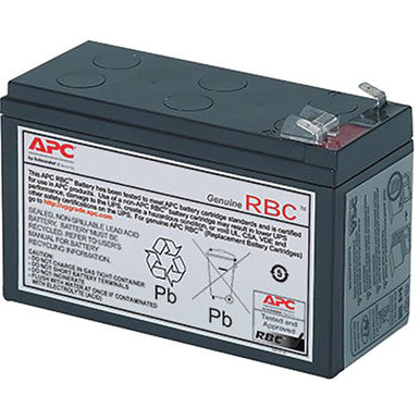 Replacement Battery Cartridge 108Ah 2.56 x 3.70 x 5.94 in. Internal/Stand Alone Mount - RBC17