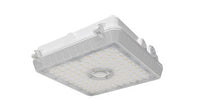 ASD LED Low-Profile Canopy with Q-base 45W 120-277V 0-10V Dimmable 140Lm/W 3000/4000/5000K White UL DLC Premium