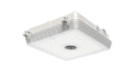 ASD LED Low-Profile Canopy with Q-base 70W 120-277V 0-10V Dimmable 140Lm/W 3000/4000/5000K White UL DLC Premium