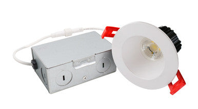 ASD LED Downlight Round 2inch 8W 120V Triac 27/30/35/40/50K White ETL