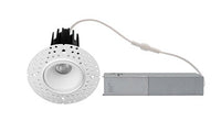 ASD LED Trimless Downlight Round 1inch 7W 120V Triac 27/30/35/40/50K White ETL