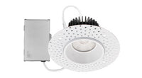 ASD LED Trimless Downlight Round 4inch 15W 120V Triac 27/30/35/40/50K White ETL