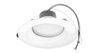 ASD LED Commercial Downlight 8inch 14/18/22/26/30W 120-277V 0-10V Dimmable 27/30/35/40/50K White ETL ES T24 JA8