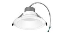ASD LED Commercial Downlight Round 8inch 16/22/26/30/35W 120-277V 0-10V Dimmable 125Lm/W 27/30/35/40/50K White ETL ES