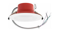 ASD LED Fire-Rated Commercial Downlight 6inch 10/12/14/16/18W 120-277V 0-10V Dimmable 120Lm/W 2111Lm 2700/3000/3500/4000/5000K White ETL ES T24