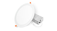ASD LED Wafer Round 12inch 24W 120V Triac 2700/3000/3500/4000/5000K White ETL T24 JA8
