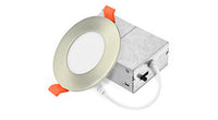 ASD LED Wafer Round 3inch 6W 120V Triac 2700/3000/3500/4000/5000K Nickel ETL ES T24 JA8  - 6 Piece Minimum