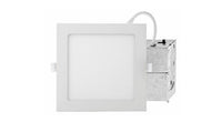 ASD LED Wafer Square 6inch 15W 120V Triac 2700/3000/3500/4000/5000K White ETL ES T24 JA8  - 6 Piece Minimum