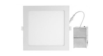 ASD LED Wafer Square 8inch 20W 120V Triac 2700/3000/3500/4000/5000K White ETL ES T24 JA8
