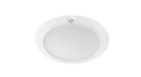 ASD LED Disk Light 6inch 15W 120V Triac 2700/3000/3500/4000/5000K with Motion Sensor White ETL ES T24 JA8