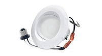 ASD LED Downlight Retrofit Kit Gimbal 4 in. 10W 120V CCT Selectable 2700/3000/3500/4000/5000K Dimmable White ETL