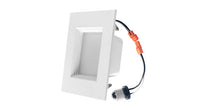 ASD LED Downlight Retrofit Kit Square 4inch 9W 120V Triac 2700/3000/3500/4000/5000K White ETL ES T24  - 6 Piece Minimum
