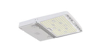 ASD LED Area Light with Q-base 200/240/300W 120-277V 0-10V Dimmable 170Lm/W 3000/4000/5000K with Photocell White UL DLC Premium