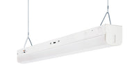 ASD LED Striplight Fixture 2ft 20/24/28W 120-277V 0-10V Dimmable 140Lm/W 3500/4000/5000K White UL DLC Standard