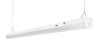 ASD LED Striplight Fixture 4ft 22/28/36/44W 120-277V 0-10V Dimmable 140Lm/W 3500/4000/5000K White UL DLC Standard