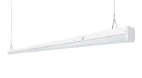 ASD LED Striplight Fixture 8ft 48/68/90W 120-277V 0-10V Dimmable 140Lm/W 3500/4000/5000K White UL DLC Standard