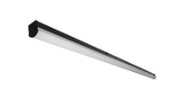 ASD LED Striplight Fixture 8ft 55/75/80W 120-277V 0-10V Dimmable 150Lm/W 3500/4000/5000K Black UL DLC Standard
