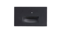 ASD LED Step Light Horizontal 3W 120V Non-Dimmable 3000/4000/5000K with Photocell Black ETL