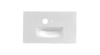 ASD LED Step Light Horizontal 3W 120V Non-Dimmable 3000/4000/5000K with Motion Sensor and Photocell White ETL