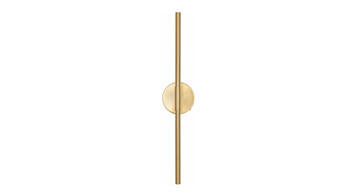 ASD LUV-C Wall Sconce 24inch 8W 120-277V Triac 3000/4000/5000K Gold ETL