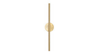 ASD LUV-C Wall Sconce 24inch 8W 120-277V Triac 3000/4000/5000K Gold ETL