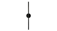 ASD LUV-C Wall Sconce 28inch 11W 120-277V Triac 3000/4000/5000K Black ETL