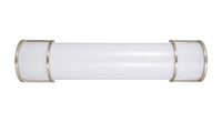 ASD LED Vanity linear 24inch 25W 120V Triac 3000/4000/5000K Nickel ETL