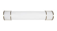 ASD LED Vanity linear 30inch 28W 120V Triac 3000/4000/5000K Nickel ETL