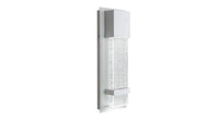 ASD LED Outdoor Wall Sconce 13inch 12W 120V Triac 3000/4000/5000K Clear Seeded Glass Black ETL