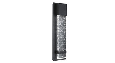 ASD LED Outdoor Wall Sconce 18inch 12W 120V Triac 3000/4000/5000K Black ETL