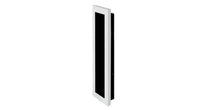 ASD LED Outdoor Wall Sconce with Wide Acrylic 18inch 18W 120-277V Triac 3000/4000/5000K Black ETL