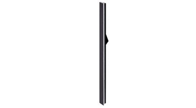 ASD LED Outdoor Wall Sconce with backlight 72inch 40W 120-277V Triac 3000/4000/5000K Black ETL