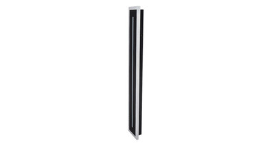 ASD LED Outdoor Wall Sconce with Center Light 36inch 30W 120-277V Triac 3000/4000/5000K Black ETL