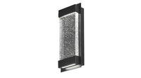 ASD LED Outdoor Wall Sconce 12inch 22W 120V Triac 3000/4000/5000K Black ETL
