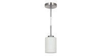 ASD Mini-Pendant 1xE26 60W 120V Satin Nickel ETL