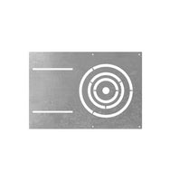 ASD New Construction Flat Mounting Plate with an Asymmetric Round holes 3-4-6inch  - 6 Piece Minimum